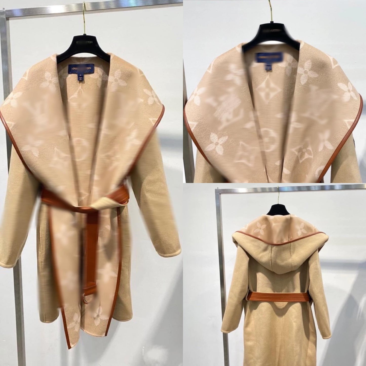 L//v Hooded Cardigan Jacket