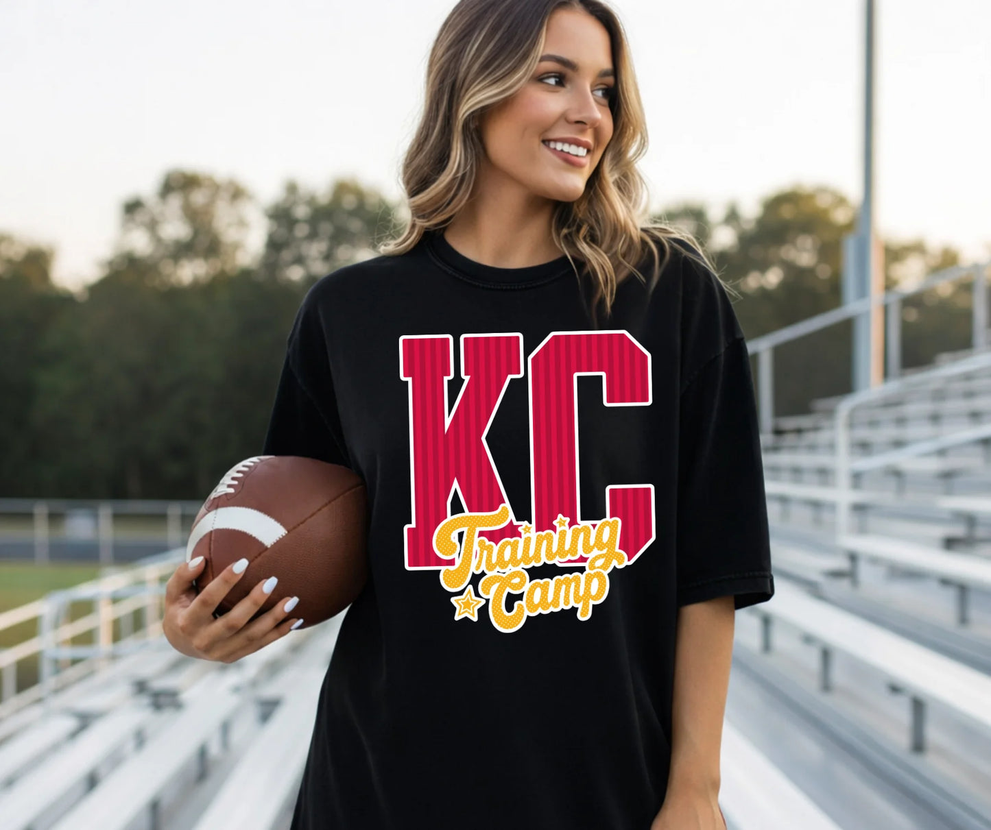 Unisex KC Training Camp Graphic T-Shirt Kansas City Chiefs Football Tee