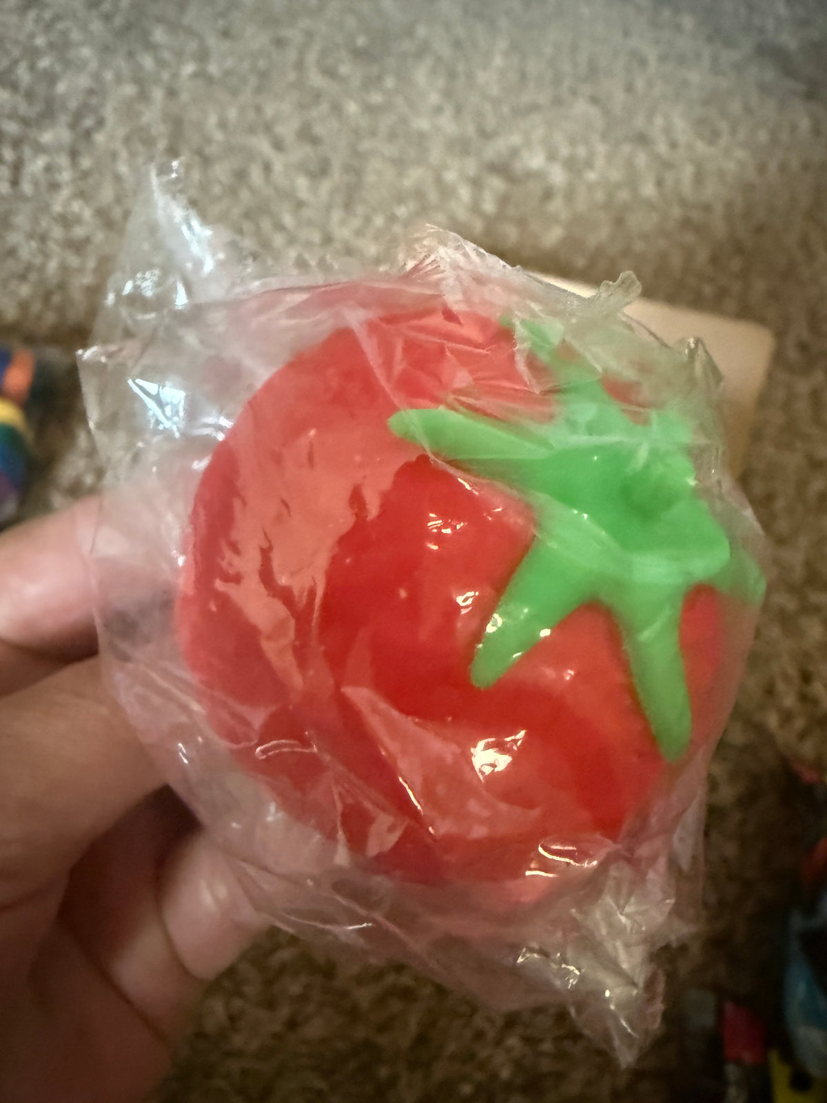 Strawberry Fruit Squishy Toy Stress Relief Fidget