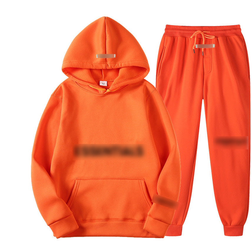 Hoodie Sweatshirt + Sweatpants Set-E