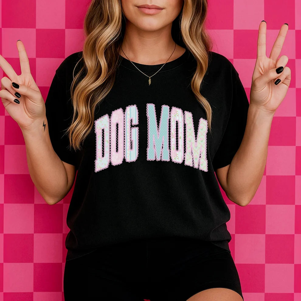 Unisex Comfort Colors Tee Spring Summer Dog Mom Graphic T-Shirt