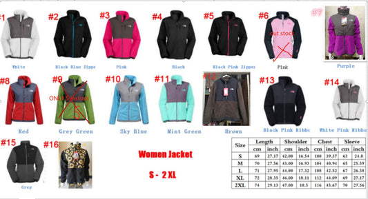 Women's Embroidered Fleece Dupe North Face Fleece Jacket