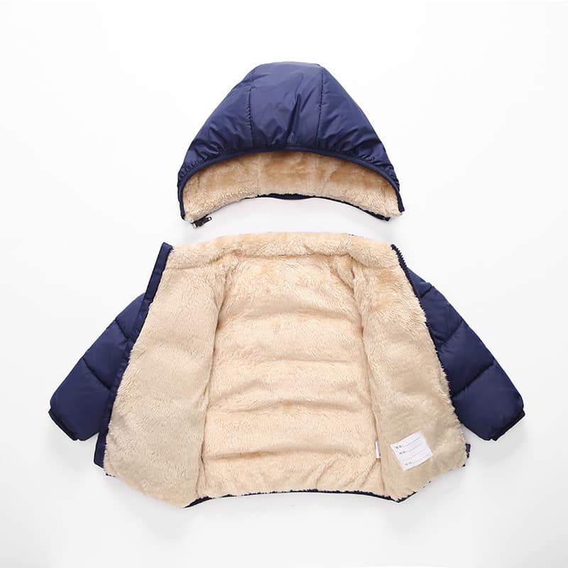 Inspired LuLu Kid's Puffed Hooded Down Jacket Coat