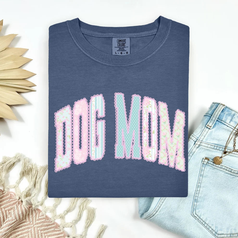 Unisex Comfort Colors Tee Spring Summer Dog Mom Graphic T-Shirt