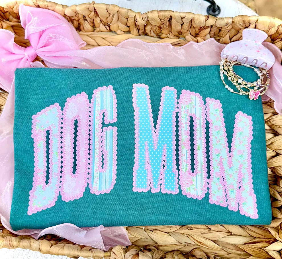 Unisex Comfort Colors Tee Spring Summer Dog Mom Graphic T-Shirt