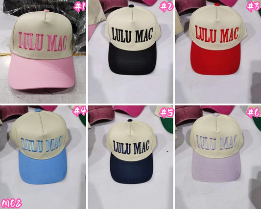 Women's Embroidered Baseball Trucker Cap