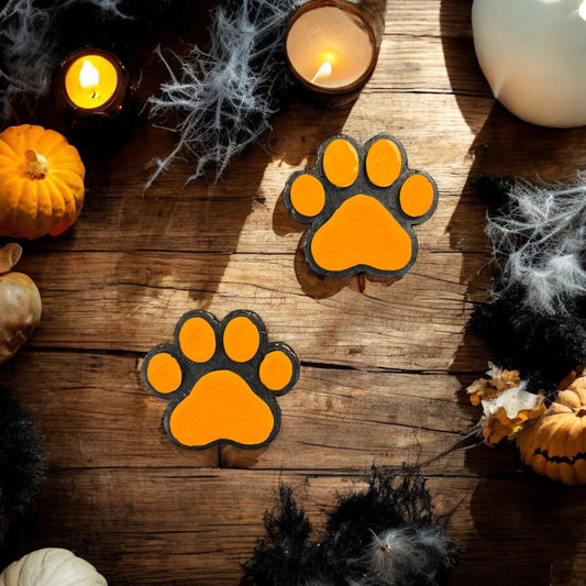 Halloween Paw Print Vent Clip Set