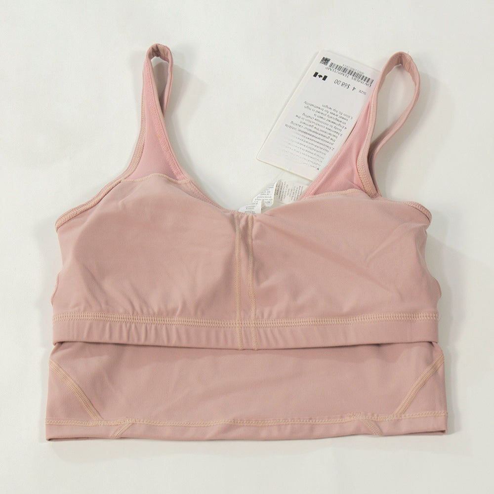 Women's Padded Sports Bra-LU