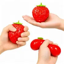 Strawberry Fruit Squishy Toy Stress Relief Fidget