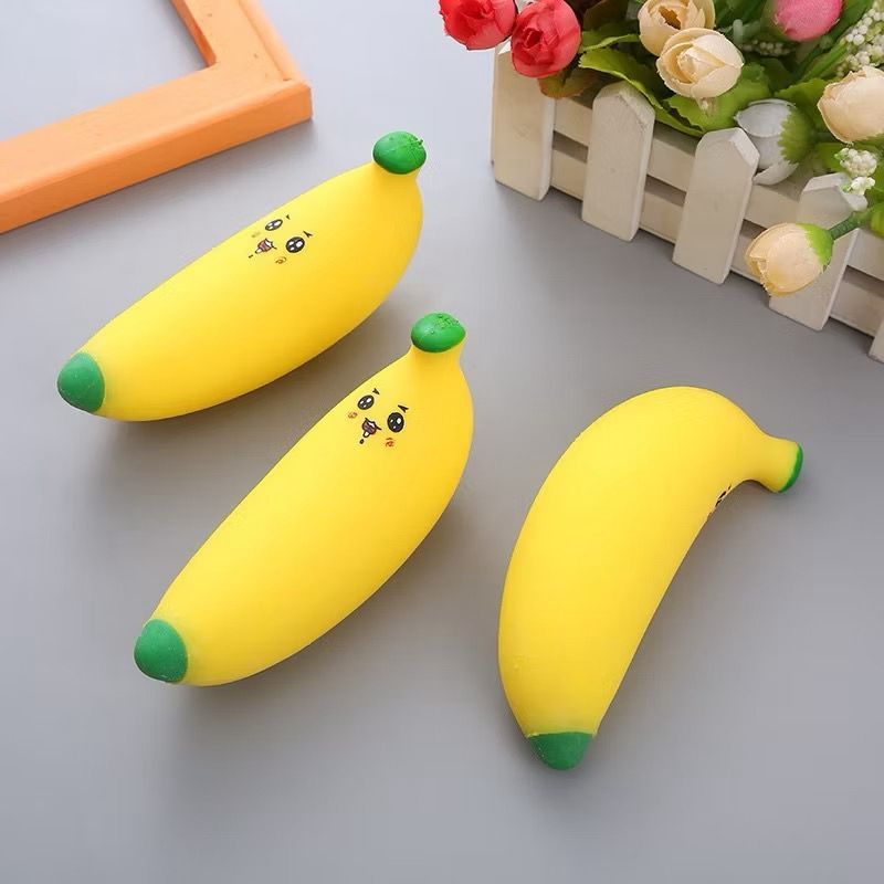 Trending Decompression Squishy Sensory Toy Supermarket Banana