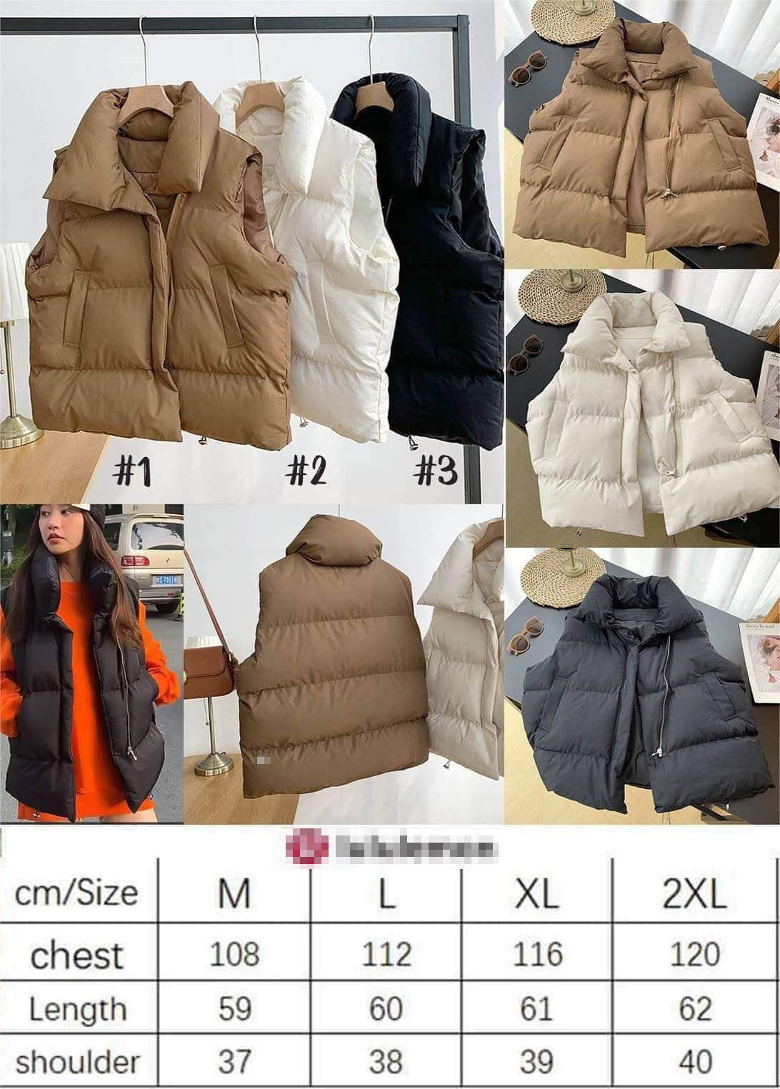 Women's Inspired LuLu Down Vest Jacket